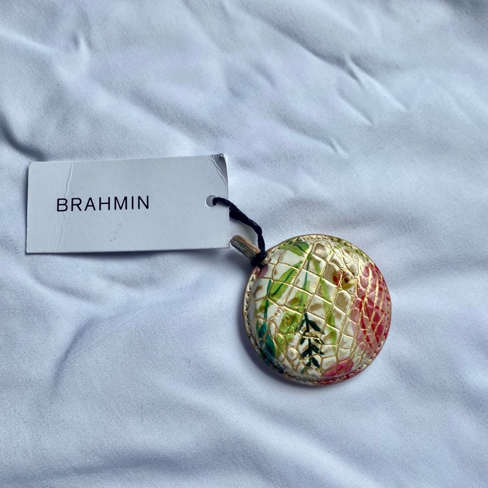 New Brahmin SALINGER Retractable Tape Measure